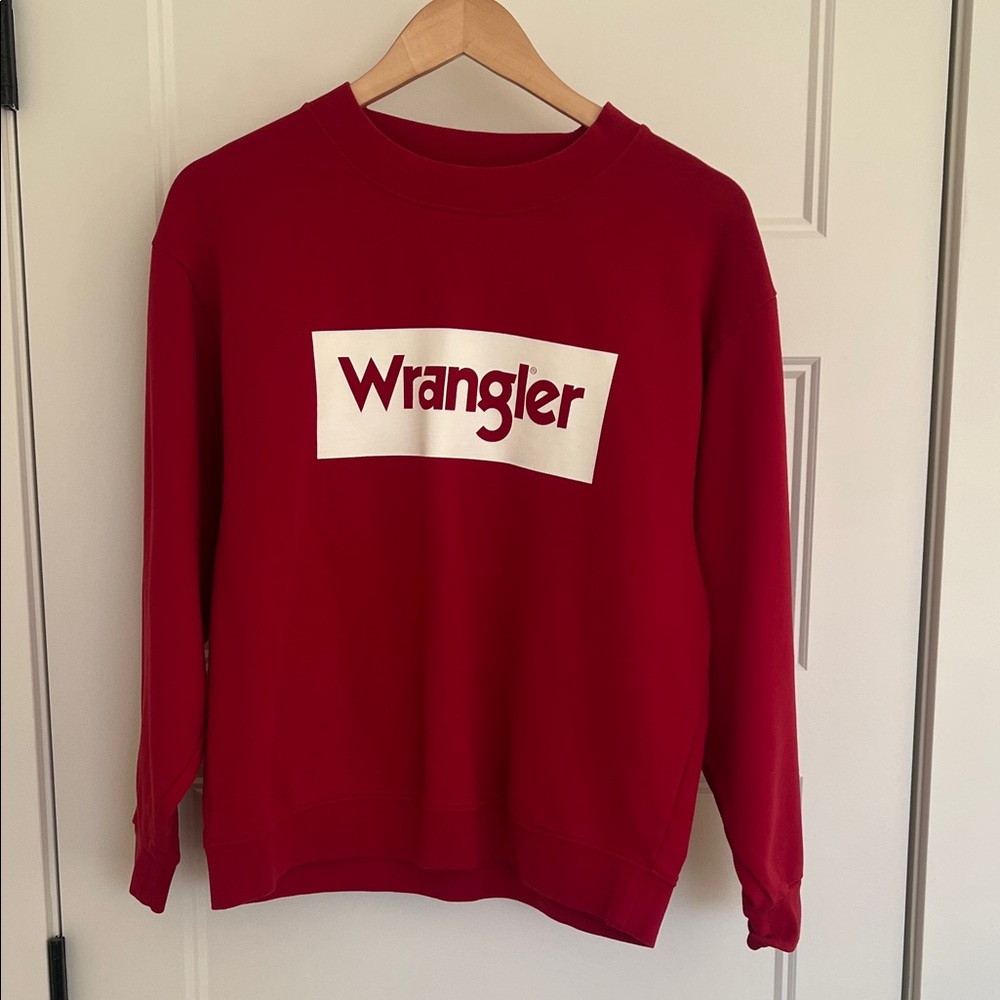 Wrangler Classic Red Crewneck